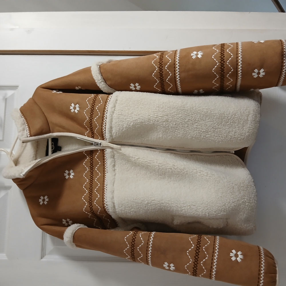 Kids Tan and Cream Jacket